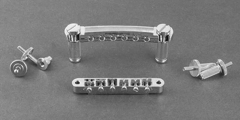 Performance Music Company Stop Tail Assembly Nickel image 1