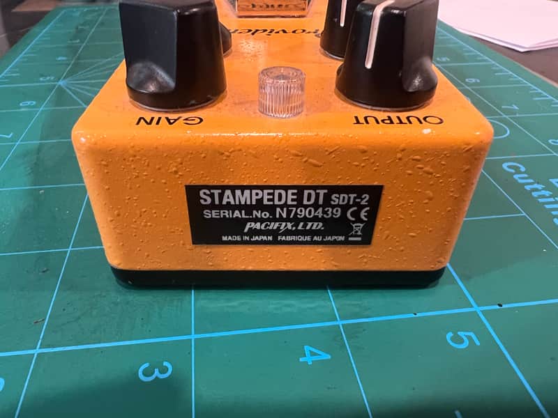 Providence SDT-2 Stampede DT Overdrive Distortion 2010s - Yellow