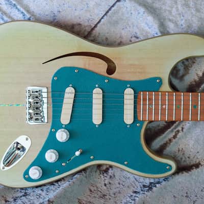 GB Liuteria Traditional Strato semi hollow green image 14
