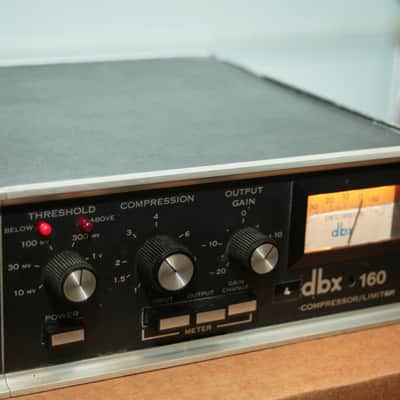 dbx 160 VU Compressor / Limiter Pair 1970s image 4