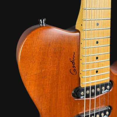 Godin Exit 22-S MN Electric Guitar in Natural image 7