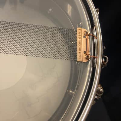 Pearl - 6.5x14" Sensi-Tone, Custom Eric Singer/KISS 30 Year Commemorative, Engraved Snare Drum, Signed  by all Members of KISS! image 20