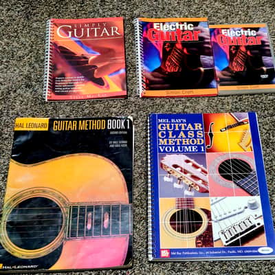 Lot of Guitar Learning Books & DVDs image 1