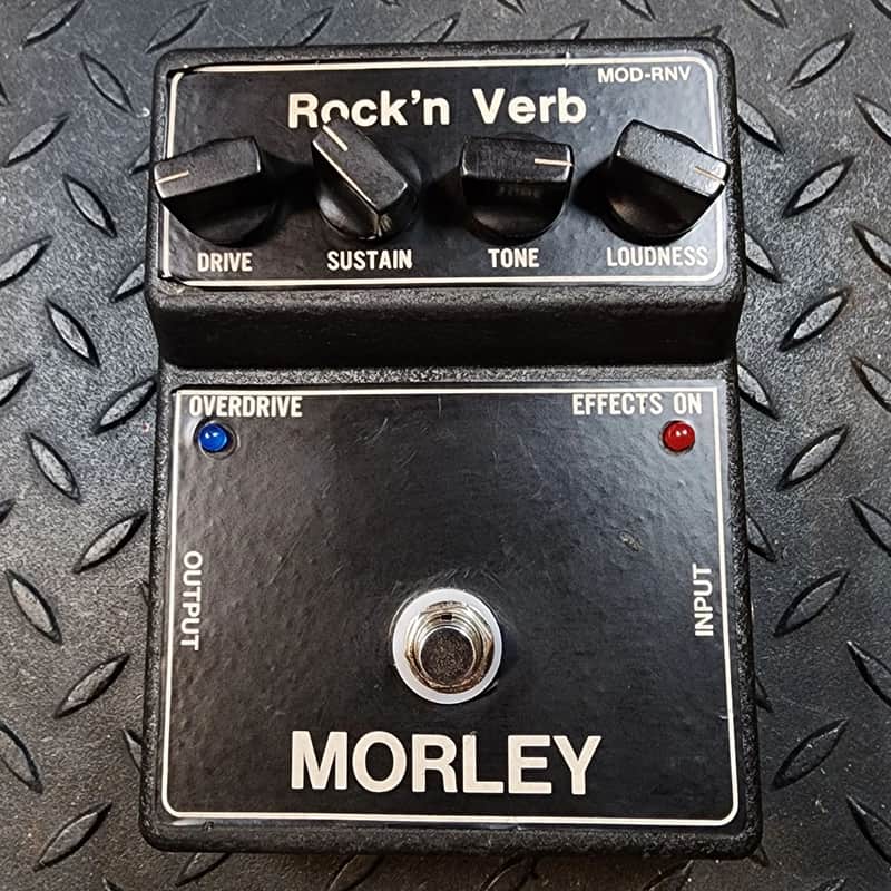 1979 Morley MOD-RNV Rock’N Verb Black