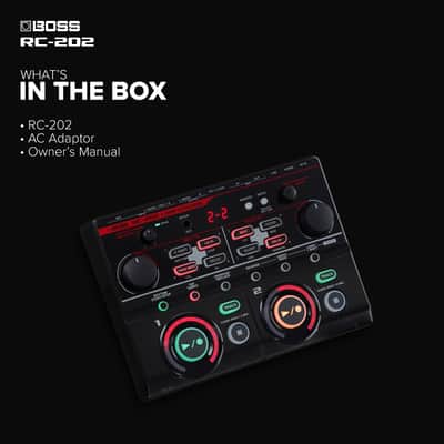 BOSS RC-202 Loop Station | Fingertip Looping for Progressive Music Creators | Two Stereo Tracks | 64 Phrase Memories | USB Audio/MIDI Interface | For Club Performers, Electronic Musicians & Beatboxers image 3