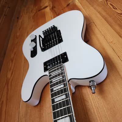 Carparelli Custom T-Style Electric Guitar – White Alder Body, Floyd Rose, Hand-Wound Humbuckers image 10