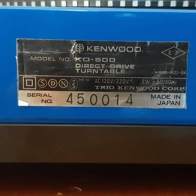 Kenwood KD 500 + Rocksan Tabriz + Ortofon Red image 12