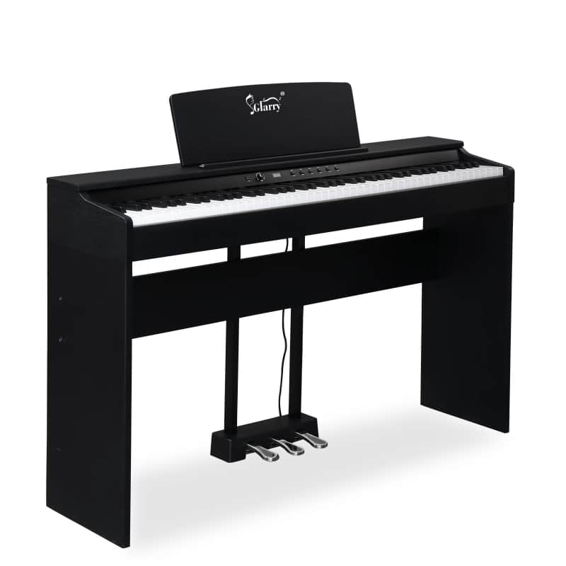 Glarry 88-Key Home Full Weighted Keyboards Hammer-action Keyboard Digital Piano - GDP105 image 1