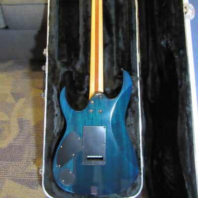 Ibanez RG520QS 1998 Transparent Blue image 9