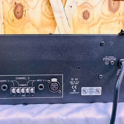 RANE GE-60 Dual Channel Graphic Equalizer GE60 31-Band EQ 2 Channel image 8