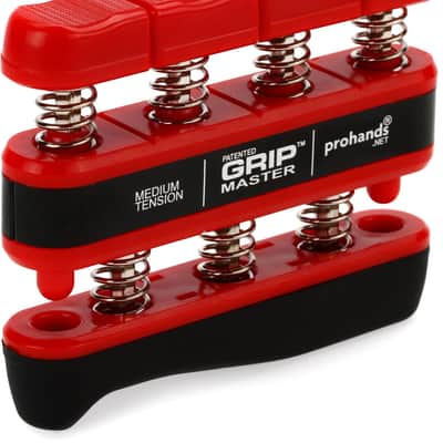 ProHands Gripmaster Hand Exerciser - Red (Medium Tension) image 1
