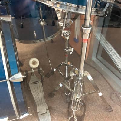Ludwig Accent 5 Piece Drum Kit - Blue (With Hardware and Zildjian Cymbals) image 7