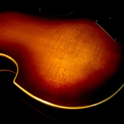 Hofner 459 VTZ 1967 Sunburst. Violin 6 string guitar. UBER RARE with Vibrato. image 11