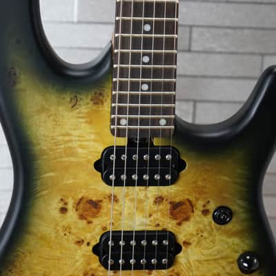 Sterling Jason Richardson 6 Signature Cutlass - Natural Poplar Burst - With Gig Bag image 4