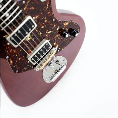 DWG  Xtro  Burgundy Mist  Roasted Pine  Offset Vibrato Figured Maple image 6