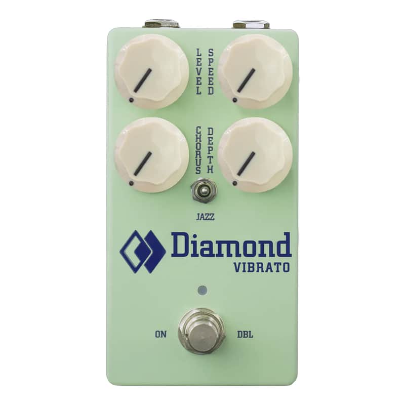 Diamond Vibrato Legendary Analog Vibrato Pedal - Surf Green image 1