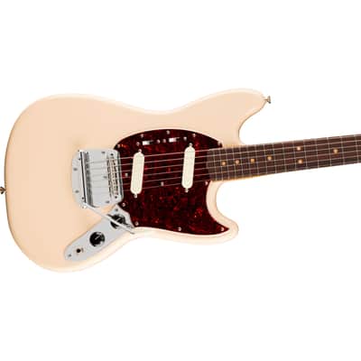 Fender Vintera III Mid '60s Mustang Olympic White - Electric Guitar image 3