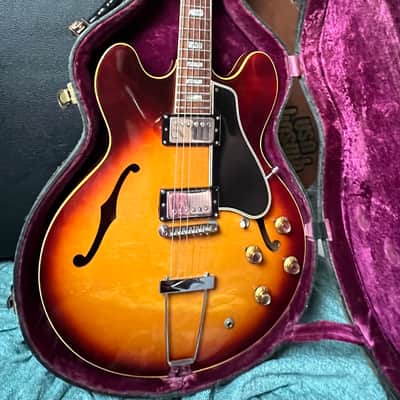 Gibson ES-330TD 1967 Sunburst - Vintage ES-335 like Conversion w/ Gibson T-Top Pickups image 1