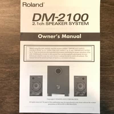 Roland DM-2100 2.1 Channel Speaker System image 2