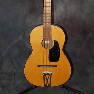 1960's Japan Stella Student Acoustic 3/4 Great Playing Action Birch Guitar Blond image 1