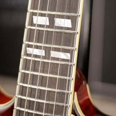 Eastman T486 Thinline Semi-Hollow Electric Guitar - Classic with Hardshell Case image 8