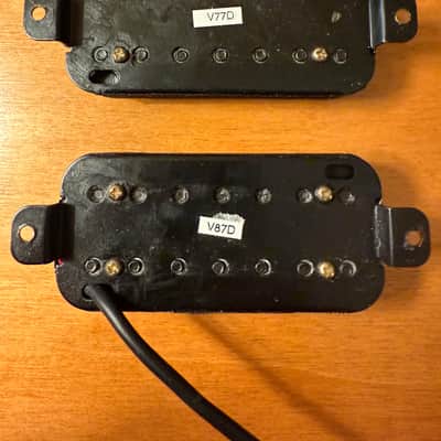 Ibanez V77D/V87D 7 String Humbucker Set - Black image 2