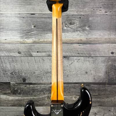 Fender Custom Shop 1956 Hardtail Stratocaster Heavy Relic, Black image 10