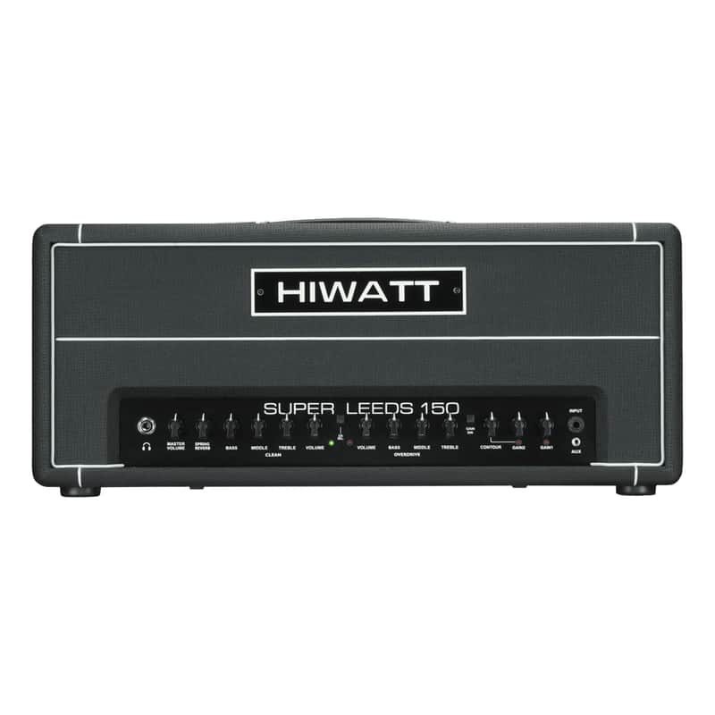 Hiwatt Super Leeds 150R 150-Watt Guitar Amplifier Head - Black - Open Box image 1