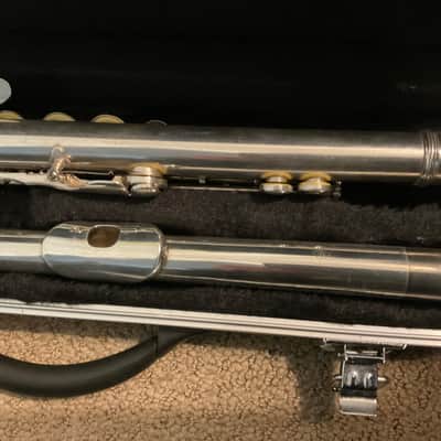 Yamaha Open Hole Flute All New Pads and Case image 8