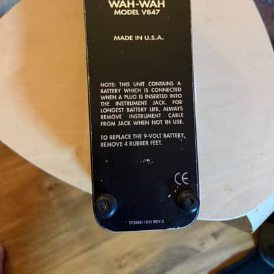 Vox V847 Wah Guitar Pedal image 3
