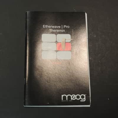 Moog Etherwave Pro Theremin Manual & DVD [Three Wave Music] image 1