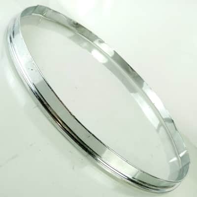Gretsch 14" Single-Flange Dixieland Snare Drum Resonant Rim/Hoop Chrome-Brass60s image 4