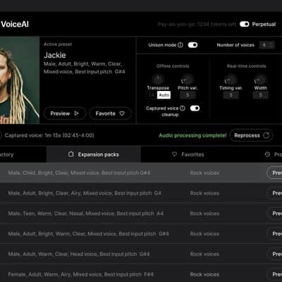 SoundID VoiceAI Perpetual License&Expansion Bundle (Download) <br> image 4