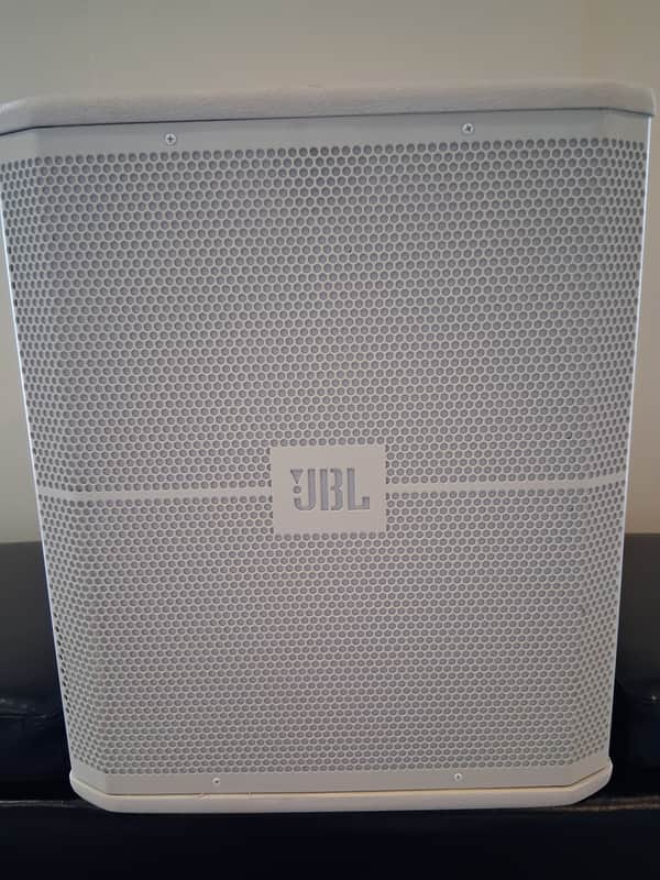 JBL VRX915S-WH 15" Compact High Power Suspendable Subwoofer Speaker 2010s - White image 1