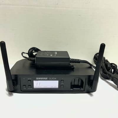 Shure GLXD4=-Z2 GLXD4 Digital Wireless Receiver with Shure PS42US AC Adapter Power Supply for GLXD GLX-D GLXD14 Vocal Mic Guitar Instrument Systems 2400-2483.5MHz image 4