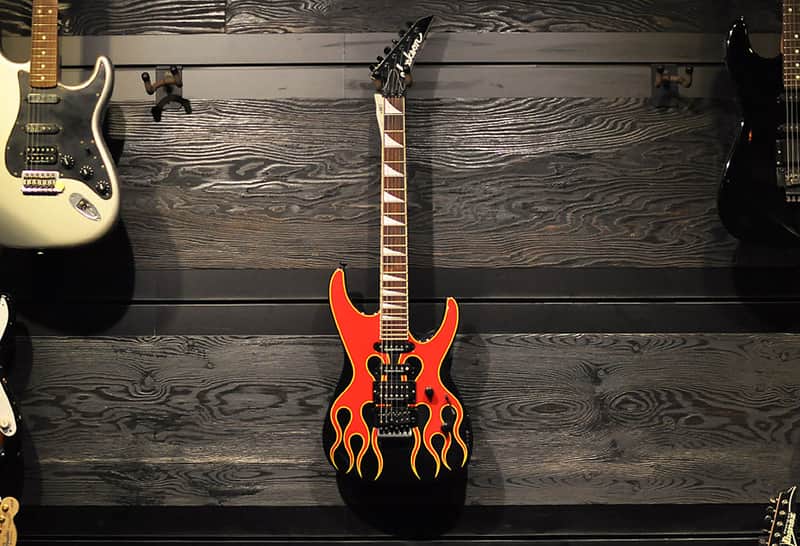 Jackson dk2 dinky hot rod flames | Reverb