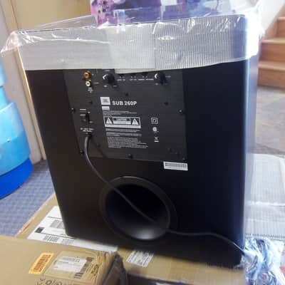 JBL 260P 12" Powered Subwoofer 300W Black image 5