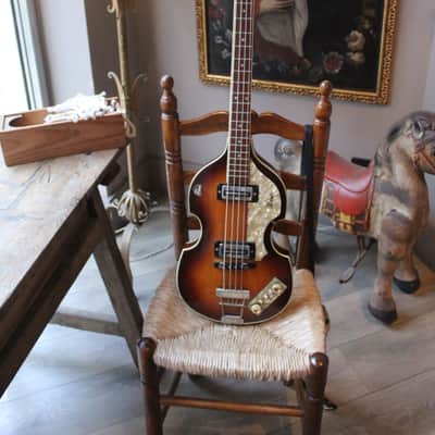 HOFNER Violin Bass 500/1 1988-1991 with HARDCASE image 4