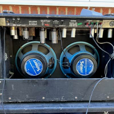 Vintage 1960s Selmer Thunderbird 50 MKII Valve Amplifier & Cab *EX The Bachelors* image 6