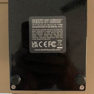 Death By Audio Rooms Stereo Reverb 2020 - Black Sparkle image 3