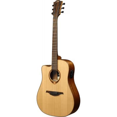 Lag TL118DCE | Dreadnought Left-Handed Cutaway Acoustic-Electric. New with Full Warranty! image 2