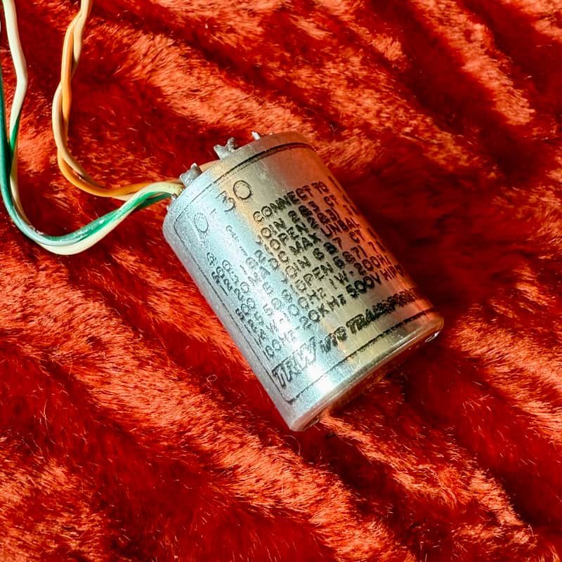UTC 0-30 Ouncer input transformer c 1960 microphone line mic original vintage USA micpre preamplifier image 1