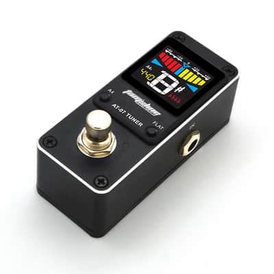 Aroma  AT-07 Mini Chromatic Guitar Tuner Pedal Free Shipment,price include the import duty for US buyer image 2