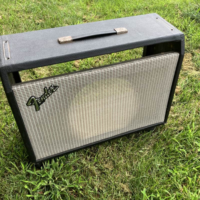 ORIGINAL Fender Deluxe Reverb Silver Panel Tube Amp Amplifier Late ‘70s- Cabinet ONLY image 1