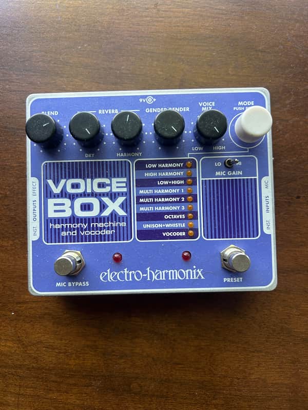 Electro-Harmonix Voice Box Harmony Machine & Vocoder 2009 - Present - Purple / Black image 1