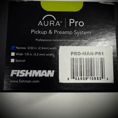 Fishman - Aura Pro - Narrow Format - Open Box Never Used / Never Installed image 10