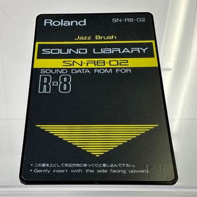 Roland SN-R8-02 Jazz Brush Sound Library PCM Expansion Card for R-8 image 2