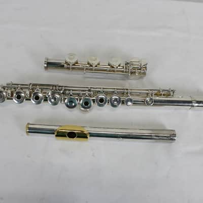 Armstrong Limited Edition USA Thin Wall P4 Open-Hole Flute w/ B Foot, Offset G - Sterling Silver image 2