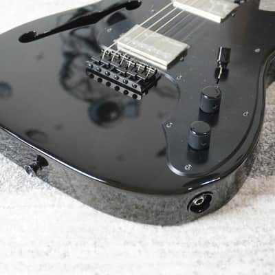 2018 Fender MIJ Telecaster Thinline “BiSH” Limited Edition Black Japan Excellent Condition w/ BiSH Pick Set image 9
