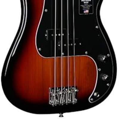 Fender American Professional Classic Precision Electric Bass. Rosewood Fingerboard, 3-Color Sunburst TGF33 image 5